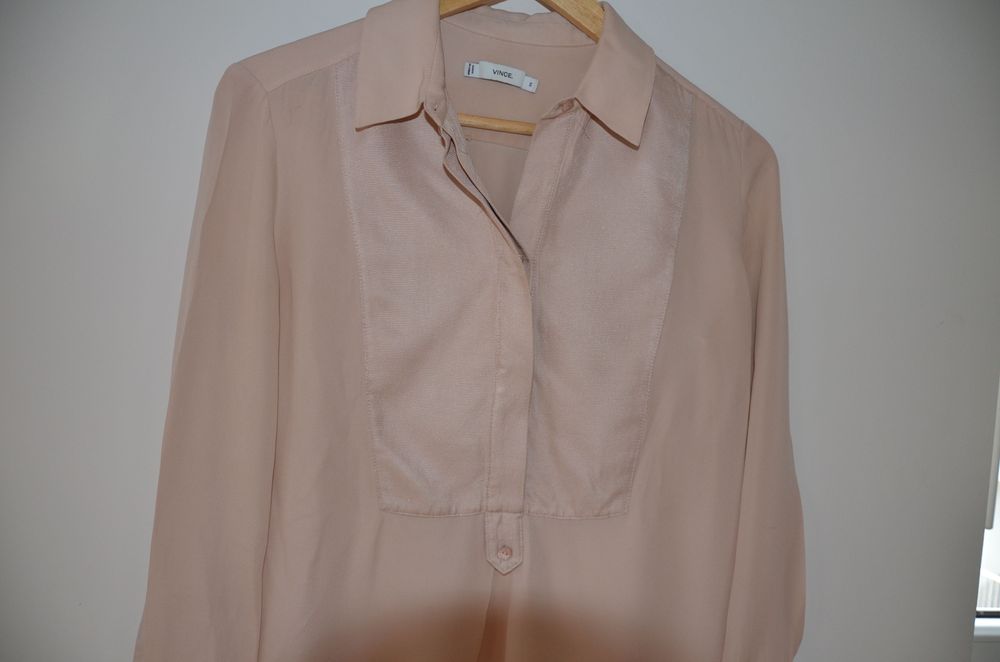 vince. koszula 100% jedwab r. XS silk