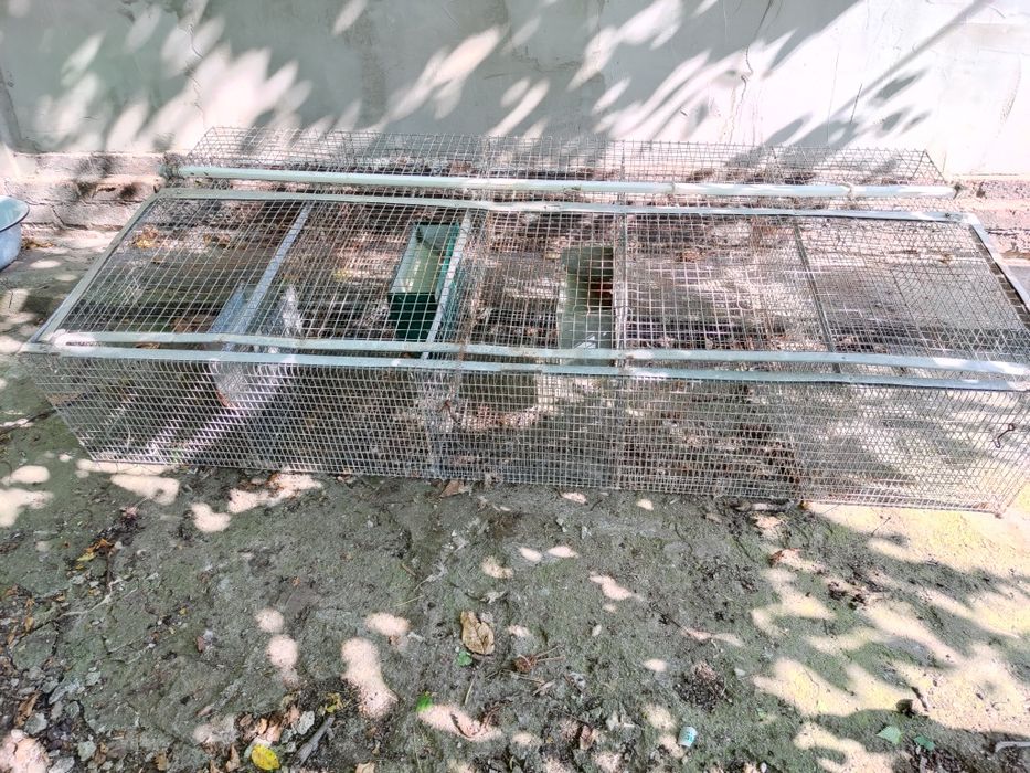 Продам клітку для кролів обладнану