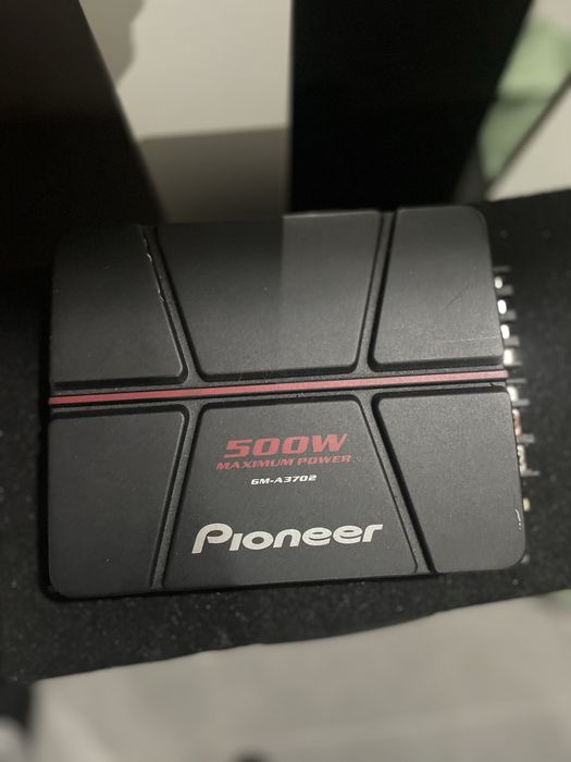 Pioneer Subwoofer com amplificador novos