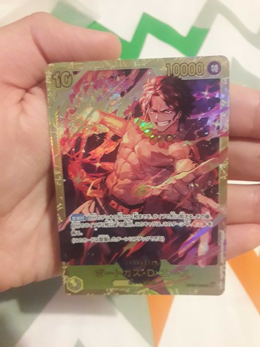 One piece Trading Card Game Portgaz.D.Ace 500 years in the future.