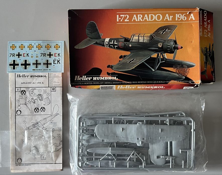 Airfix Arado e Tamiya Mig21