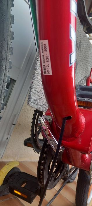 Bicicleta berg do ano 2003