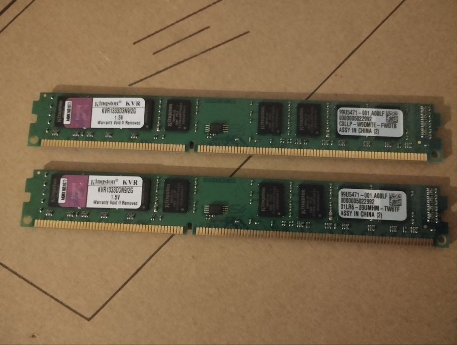 4GB de RAM ddr3 1333/1600mhz