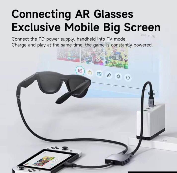 Станция Для AR очков, ROG Ally, Steam Deck, Nintendo switch