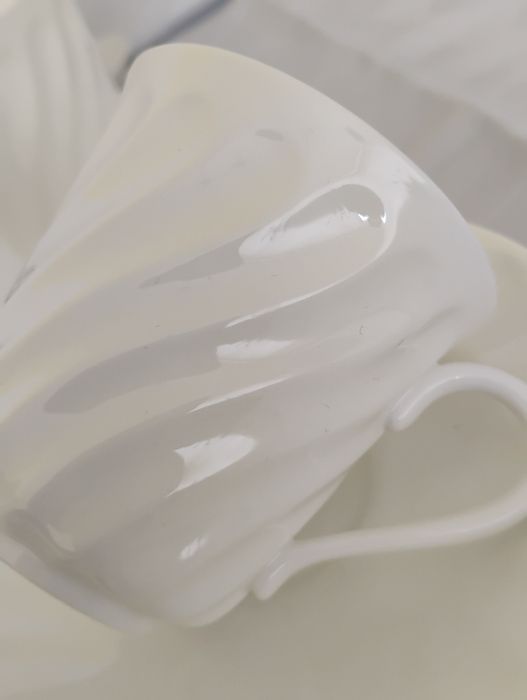 Łomonosow Nadia biała porcelana