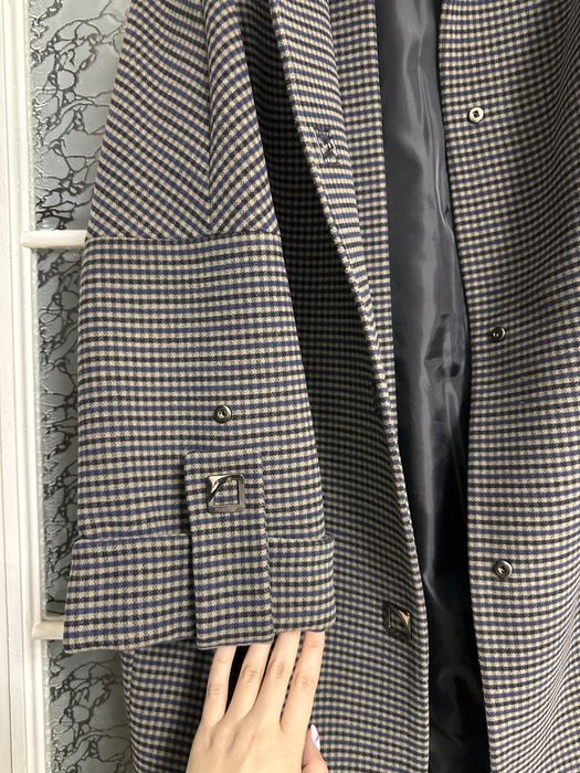 Жіноче пальто в клітинку emis пальто демісезонне