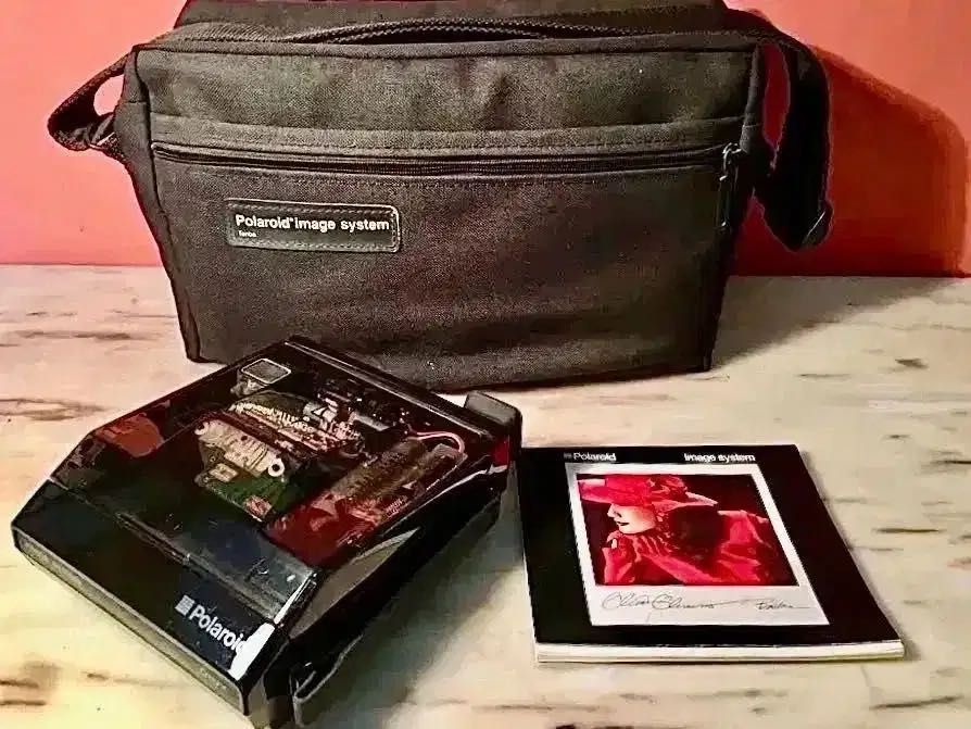 POLAROID image sistem Onix transparent - limited edition - anos 80