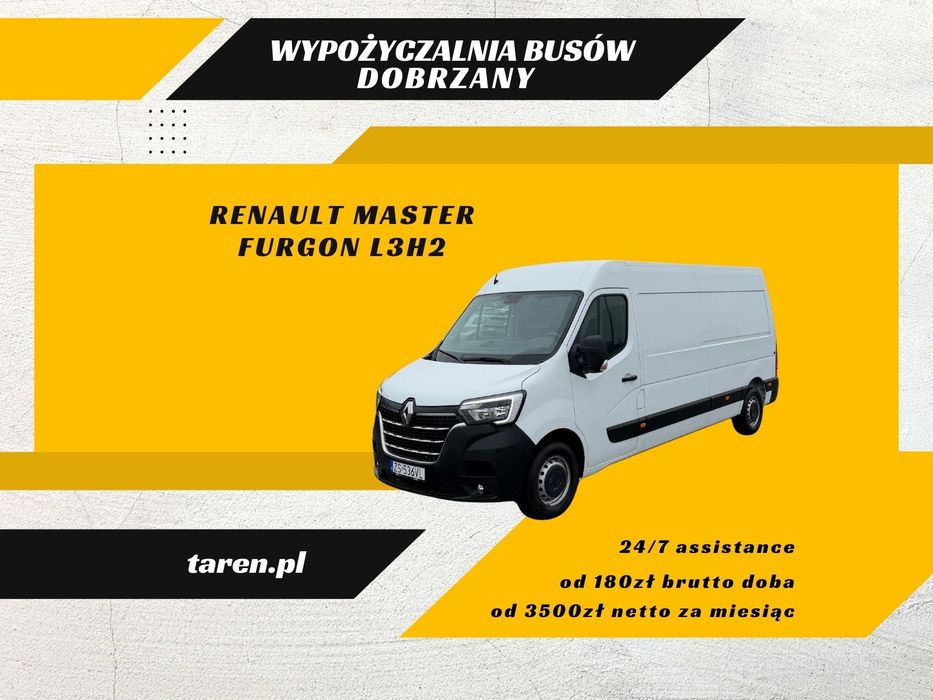 taren.pl Master L3H2 dostawczak Wynajem , Wypożyczalnia Dobrzany