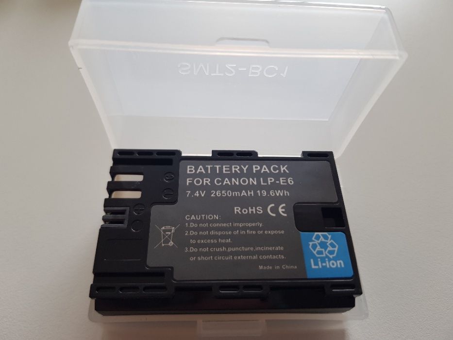 LP-E6 2650mAh for Canon – New Batteries and/or Charger64283917625475122