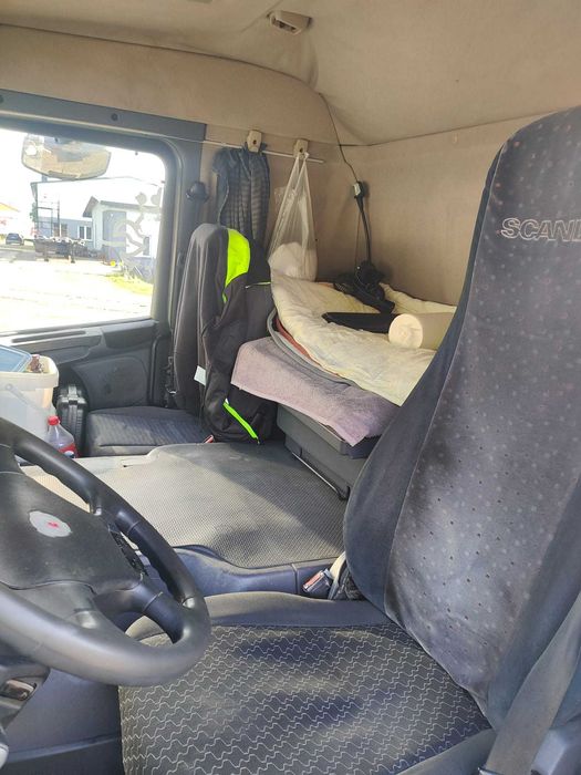 Scania R310 Automat plandeka 21mpal 8.5m firanka