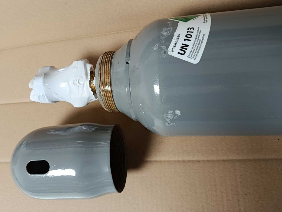 Butla CO2 nowa pełna dwutlenek węgla 8l do spawania MIG lub spożywki