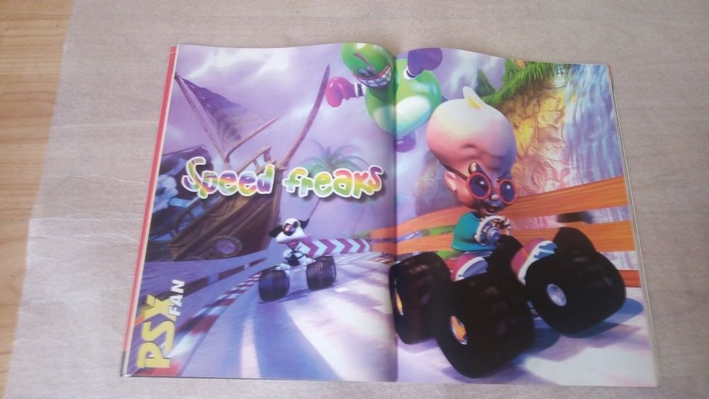 Czasopismo Psx fan nr. 5/99 z plakatem