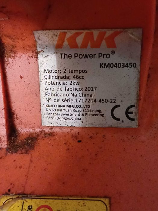 Motossera KNK em bom estado
