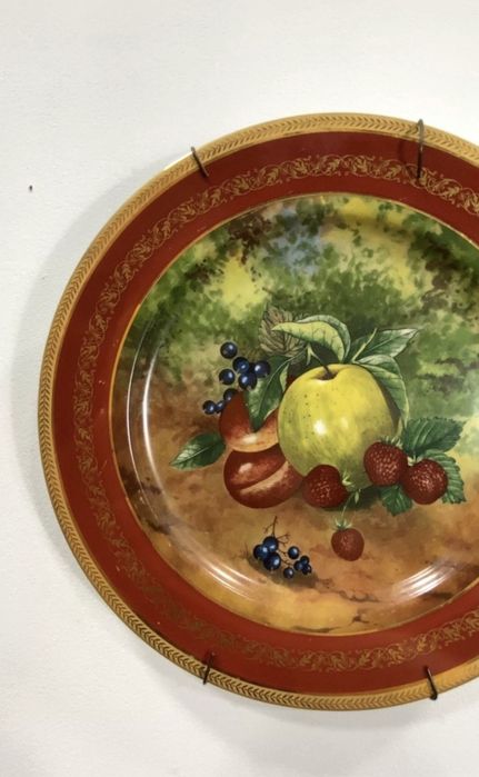 Prato em porcelana.