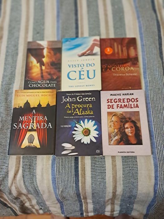 Livros em muito bom estado alguns nem lidos foram a partir de 5€
