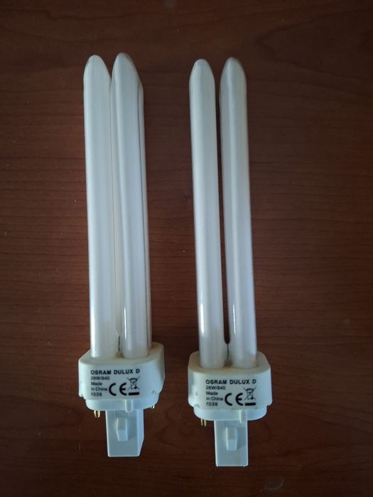 Focos de luz  quadrados antigos