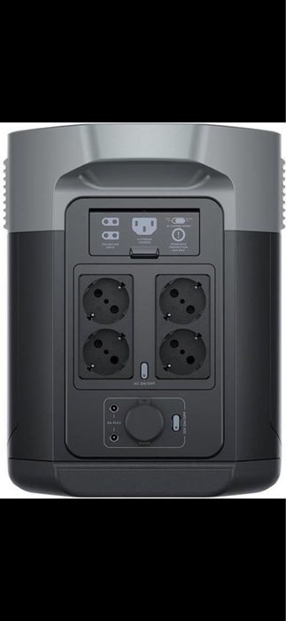 EcoFlow DELTA 2 Max 2048Wh 2400W Нова Зарядна Станція Гарантія UPS Для Квартири Будинку Кемпінгу