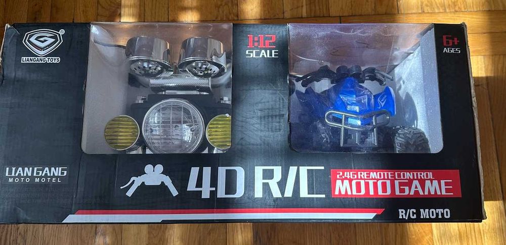 QUAD 4x4 na Sterowanie z PILOTEM w Kształcie Silnika Motoru