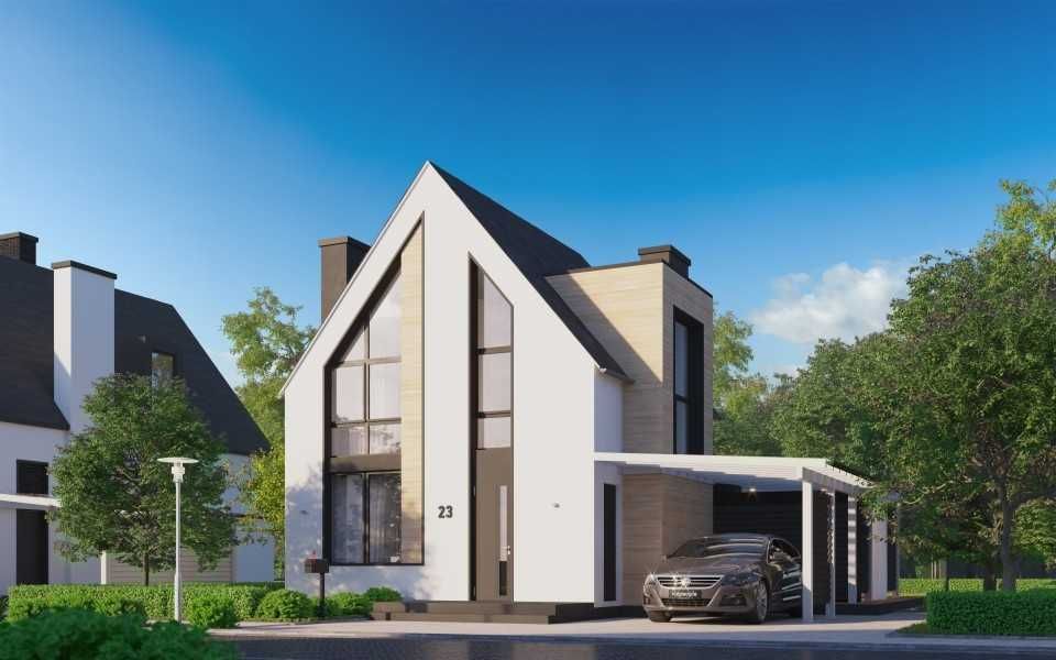 Продається котедж 84 м2 в КМ BELLAGGO, с.Осещина