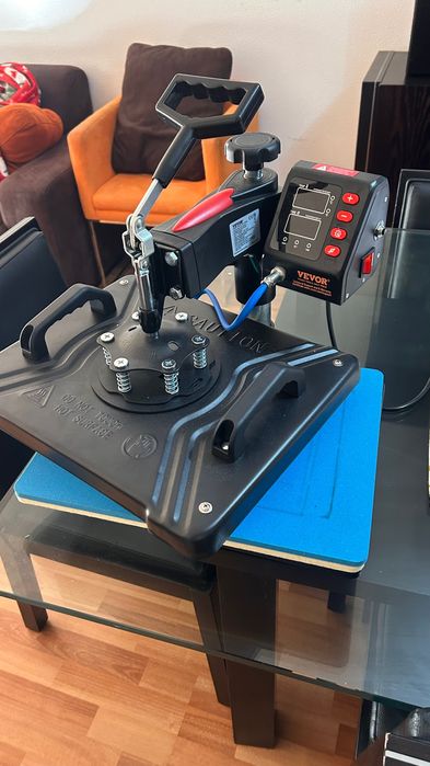 Impressora + prensa térmica para sublimação