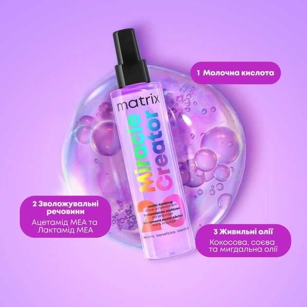 Спрей догляд Matrix Total Results Miracle Creator 20 в 1 професійний мультифункціональний