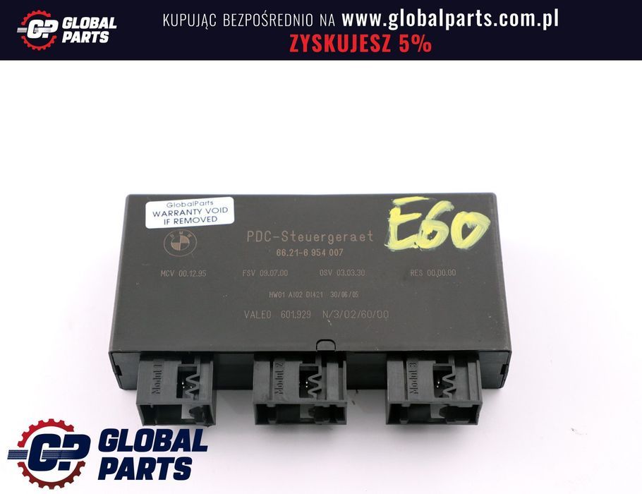 BMW E60 E61 E63 E65 Moduł Sterownik PDC Parkowania