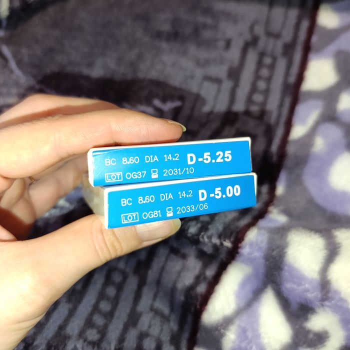 Лінзи Oxy місячні -5,00 -5,25