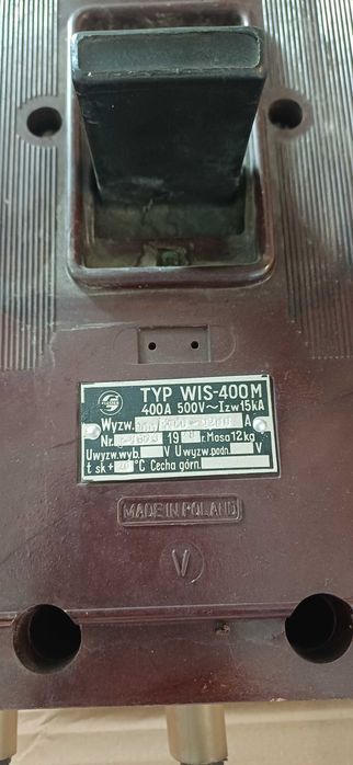 Wyłączniki mocy WIS 400M