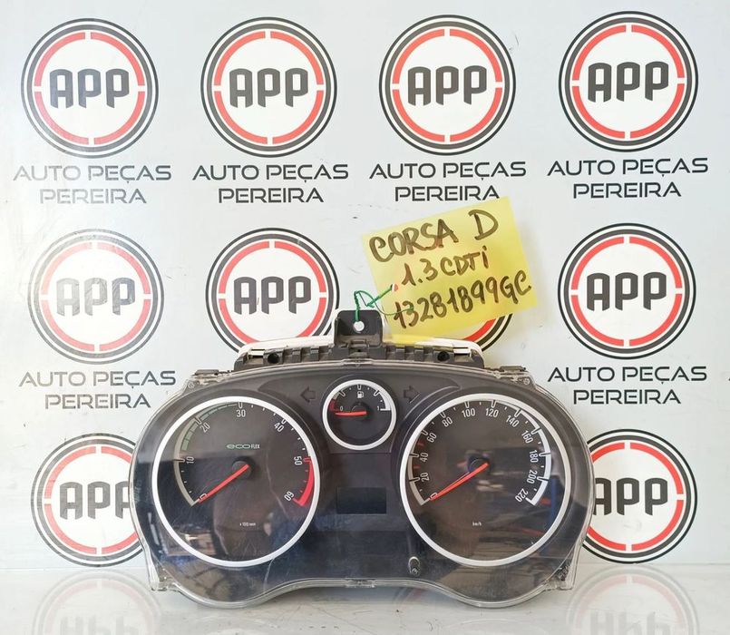 Quadrante Opel Corsa D 1.3 CDTI referência, 13264273DA, 132881899GC,