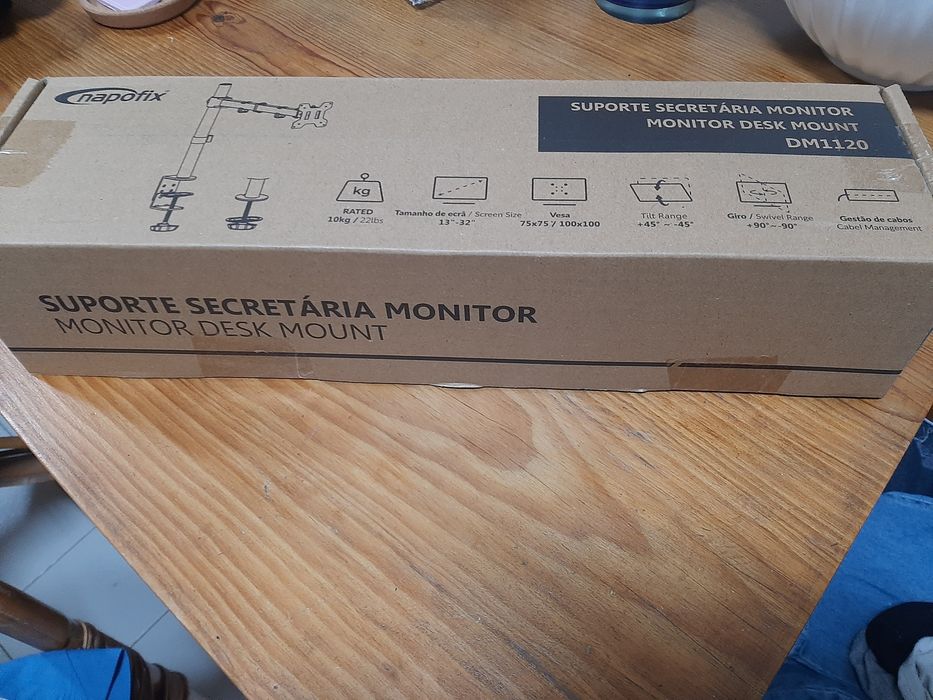 Suporte secretária monitor Napofix DM1120
