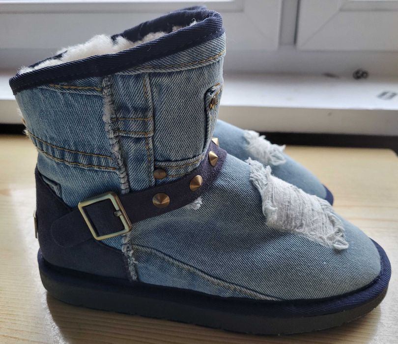 Dżinsowe buty UGG Tess-Denim 4 roz. 36 - NOWE - B. TANIO!