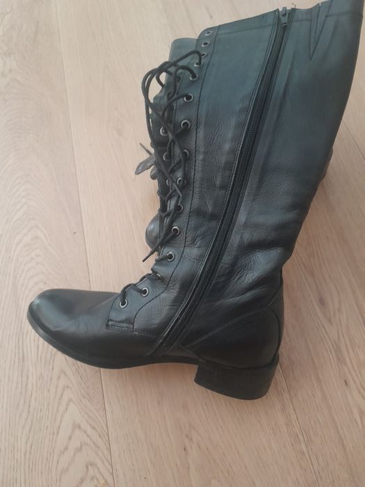 Skórzane buty Venezia