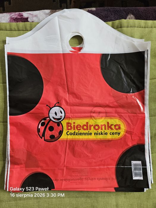 Reklamówki Biedronka