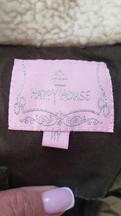 Parka dla dziewczynki 128/134