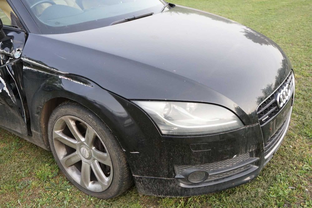 Audi TT 8J Quattro 3.2 SWAP maska zderzak LZ9Y Xenon silnik Bub Części