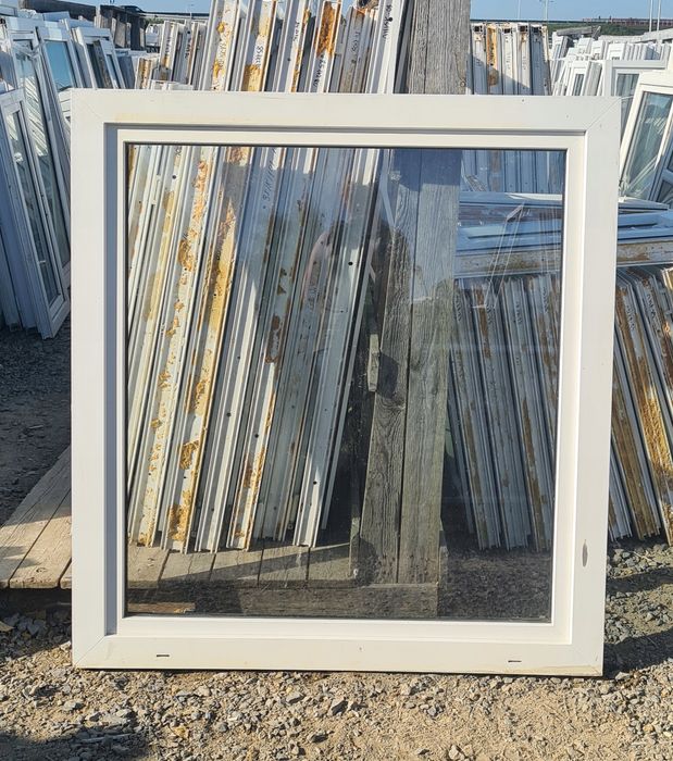 OKNA KacprzaK 125x135 Okno Używane Plastikowe PCV Białe Lider OLX