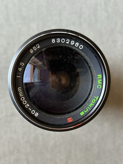 Lente / objetiva RMC Tokina 80-200mm 1:4.5 fd mont canon