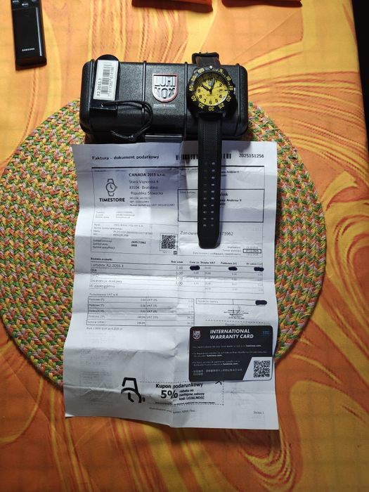 Zegarek Luminox  xs2055.1 dwa lion