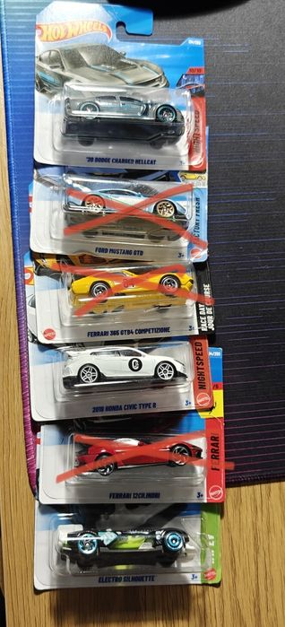 Oportunidade Hot Wheels: Lote 3 Carros Novos