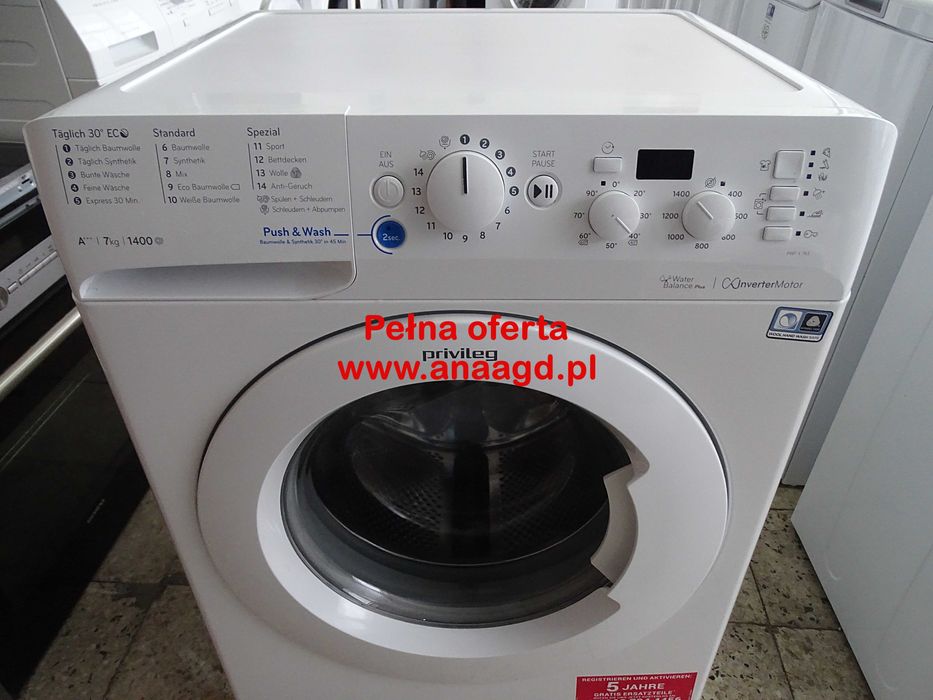 Pralka PRIVILEG X 743 A+++ 7 kg  GWARANCJA Duży Wybór Sprzętu AGD