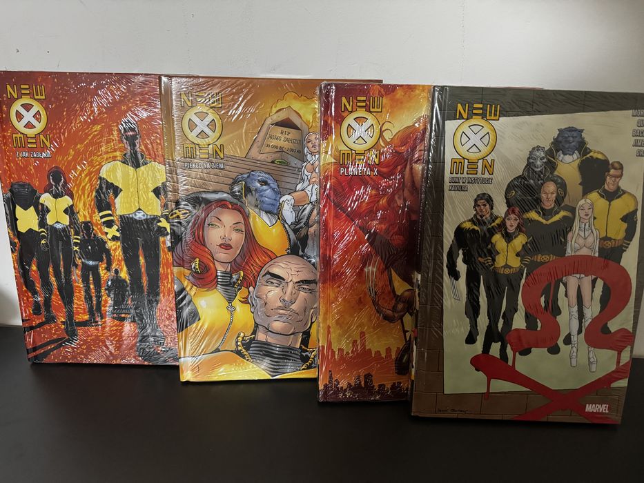 New X-MEN – tomy 1–4 | Komplet | NOWE W FOLII
