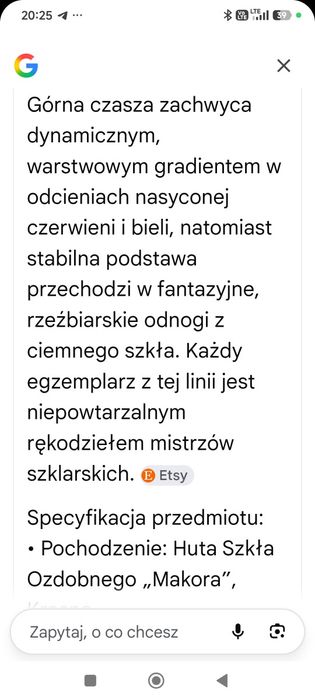 Wazon  - Meduza -Pajęczak - Makita Krosno