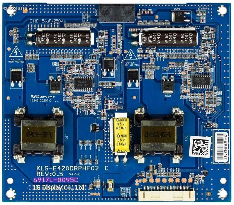 6917l-0095c rev0.5  placa led inverter