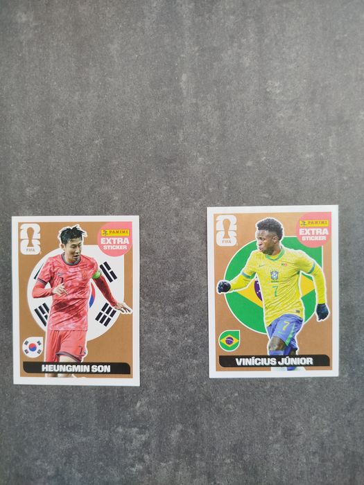 Vinícius Jr bronze and Son Heung-min Bronze