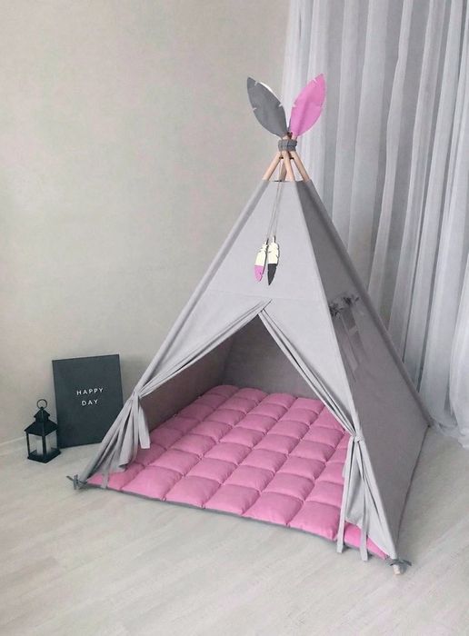 Вигвам. Домик. Вігвам бон бон. Шалаш. Палатка. Шатер для игр