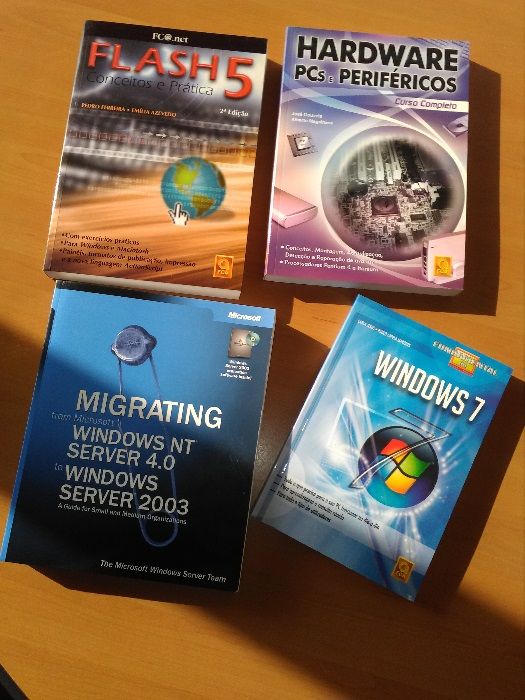 Conjunto de mais de 15 livros tecnicos de informática entre outros