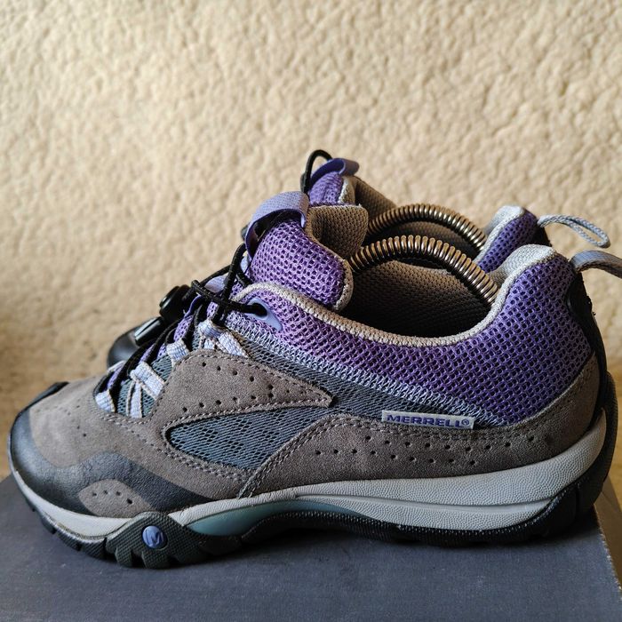 Mega skórzane buty trekkingowe Merrell Azura Breeze wkł.25 cm