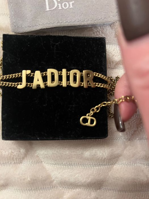 Чокер Dior J’ADIOR у золотистому кольорі