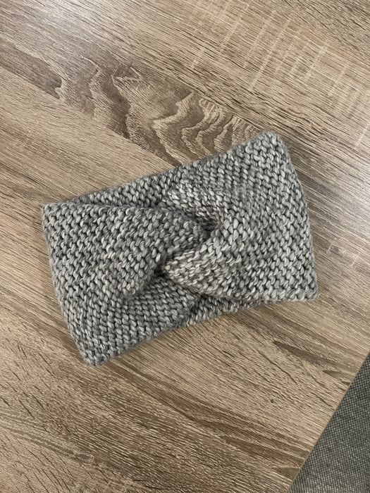 Szara opaska H&M one size zima jesień