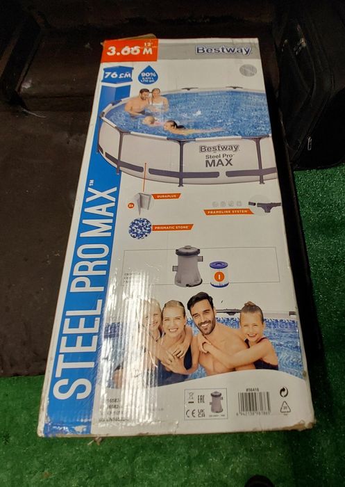 Basen stelażowy 366 x 76 cm